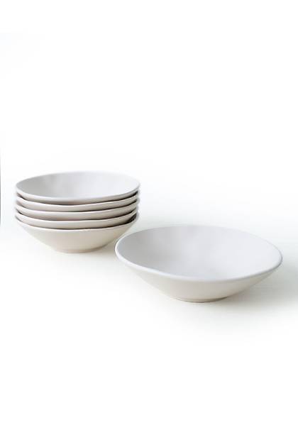 Mat Krem Sardes Yemek Taba 21 Cm 6 Adet 950