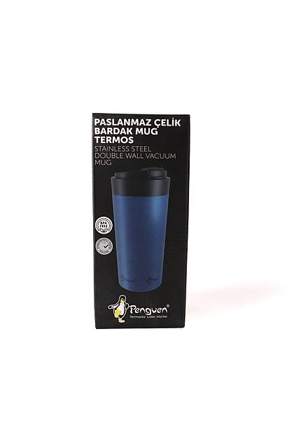 Penguen Mug Termos - Ye�il - 380 ml