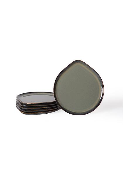 Reaktif Ye�il Serenity Servis Taba�� 27 Cm 6 Adet Q84