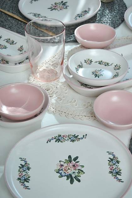 Keraart Petunia Kahvalt Takm 18 Para 6 Kiilik 19463-65