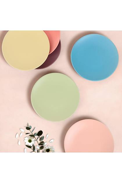Rainbow Soft Matte Ege Pasta Taba 20 Cm 6 Adet 960/990