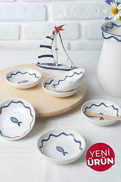 Marin Halka Sosluk / erezlik 13 Cm 6 Adet 22874