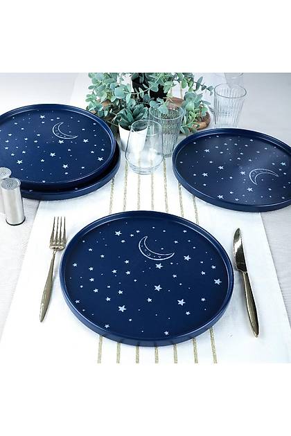 Starry Servis Taba 27 Cm 4 Adet