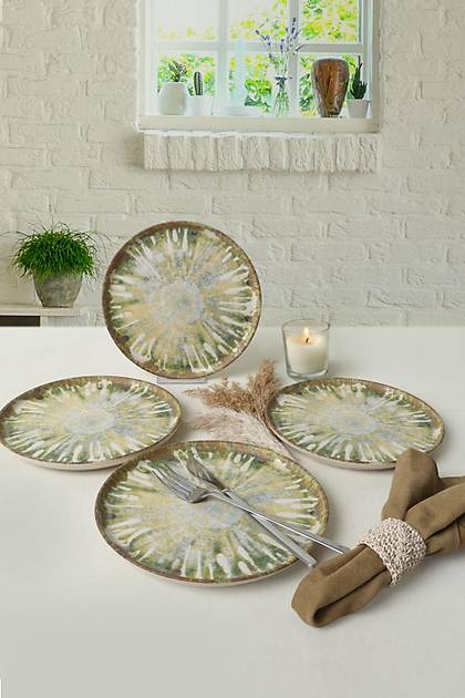 Green Ripple Nordc Pasta Taba 22 Cm 4 Adet / 22896