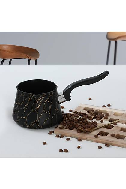 Elegance Granit Cezve & Stlk 7 Kiilik 700 ml