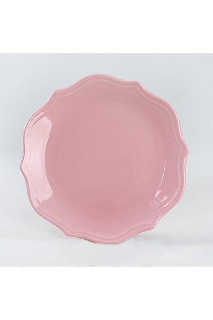 Romeo Ak Pembe Yemek/Kahvalt Takm 44 Para 6 Kiilik