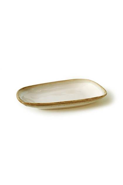 Turkuaz / Krem Tetra Kayk Tabak 28-21 Cm Q39-Q44