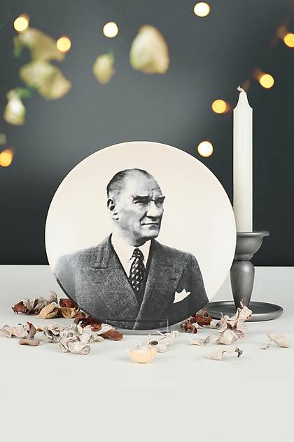 Atat�rk Portre Hediyelik/Dekoratif Tabak 18675