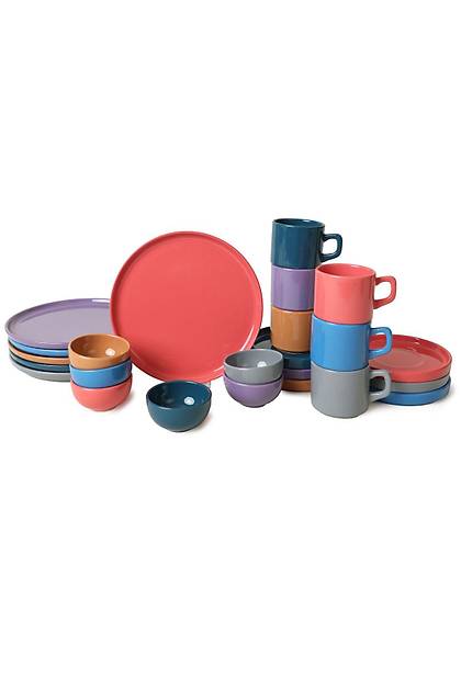Mixed Kahvalt Takm 24 Para 6 Kiilik 406-620