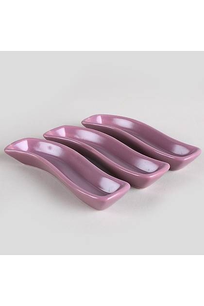 Mat Violet Ivory Zeytinlik 3 Adet 18 Cm