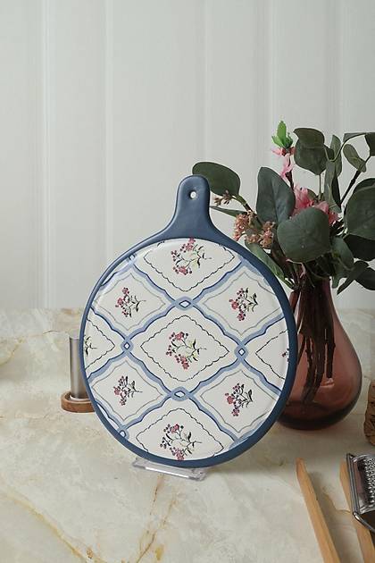 Floral Waves Peynir Sunum Taba 26 Cm 22668