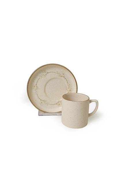 Taupe Bloom Nordic Kahve Takm 12 Para 6 Kiilik 22520-28