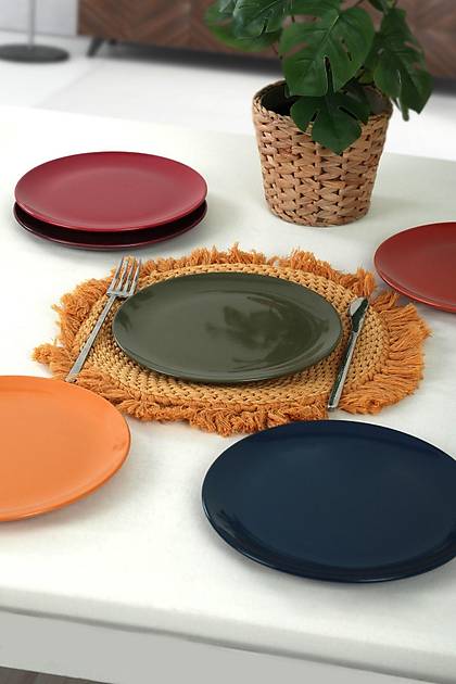 Rainbow Delta Pasta Taba 21 Cm 6 Adet 113/414/609