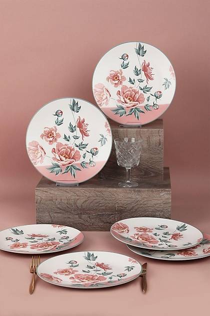 Keraart Rosetta Servis Taba 26 Cm 6 Adet - 19279