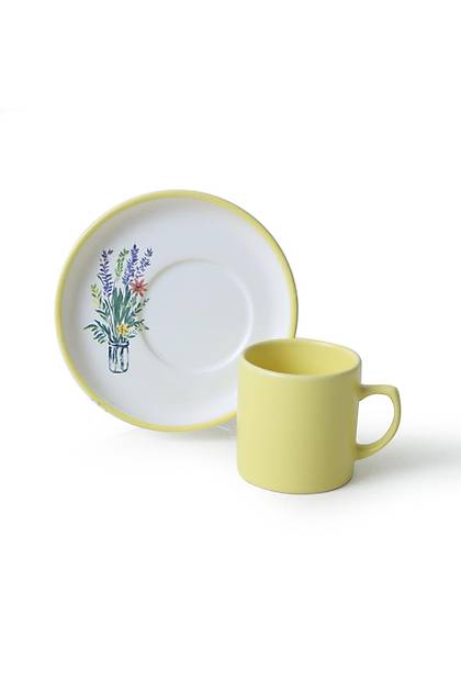 Elegant Blossoms Nordic Kahve Takm 12 Para 6 Kiilik 21788-93