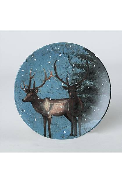 Winter Deers Kahvalt Takm 21 Para 4 Kiilik