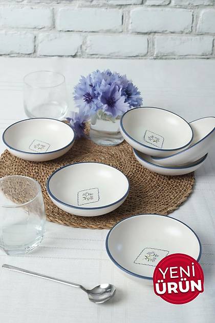 Floral Waves Halka Sosluk / erezlik 13 Cm 6 Adet 22670