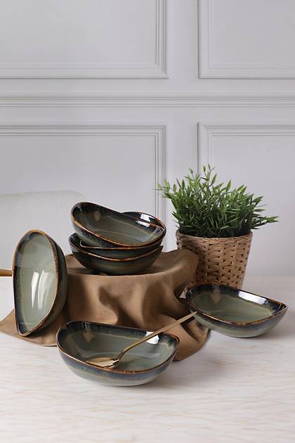 Reaktif Ye�il Isabella Kase 17 Cm 6 Adet Q84