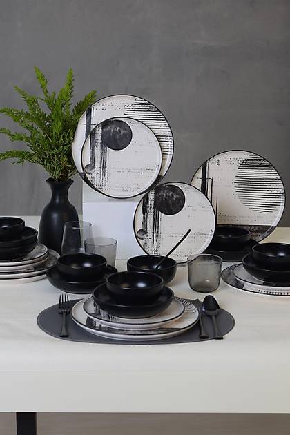 Keraart Shadowy Yemek Takm 24 Para 6 Kiilik 21783-84
