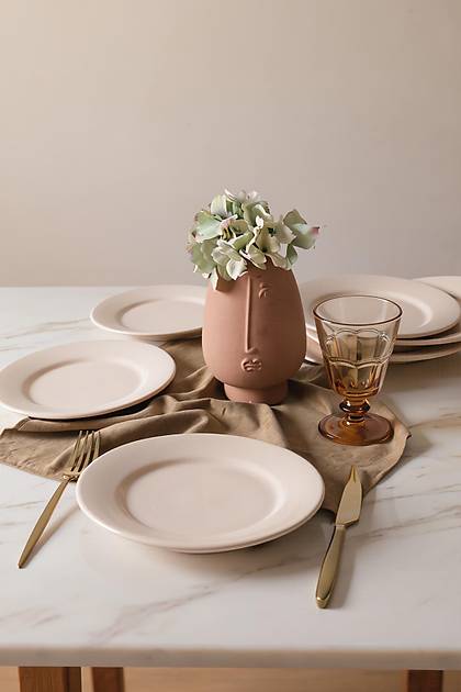 Krem Linda Pasta Taba�� 21 Cm 6 Adet 030