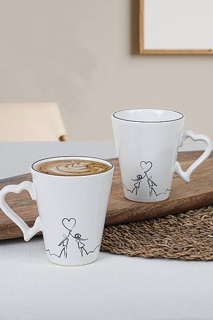 Keraart Lovely Kupa 9 Cm 2 Adet