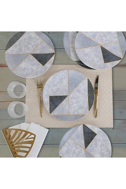 Blue Tile Servis Taba 26 Cm 6 Adet - 19502