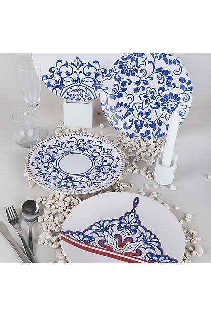 Blue Palace Servis Taba 25 Cm 4 Adet - 18925-27-28-44