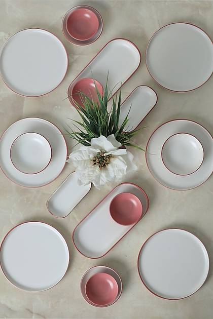 Line Pink Kahvalt Takm 18 Para 6 Kiilik 20000