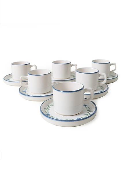 Daphne Stackable ay Takm 12 Para 6 Kiilik 22921-24