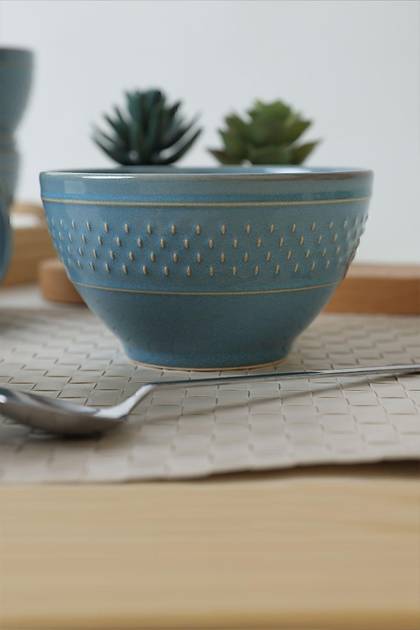 Granit Turkuaz Rice Kase 14 Cm 6 Adet Q07