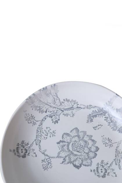 Keraart Silver Bloom Yemek Taba 18 Cm 6 Adet 21469