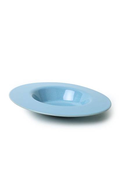 Granit Turkuaz nclined Makarna Taba 28 Cm Q07