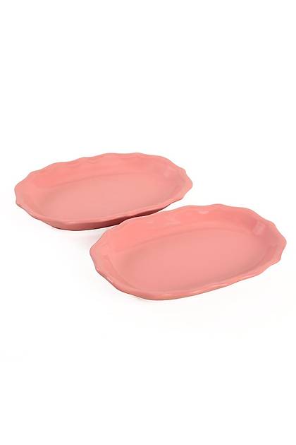 Pembe Romeo Kayk Tabak 2 Adet 25 Cm - 550