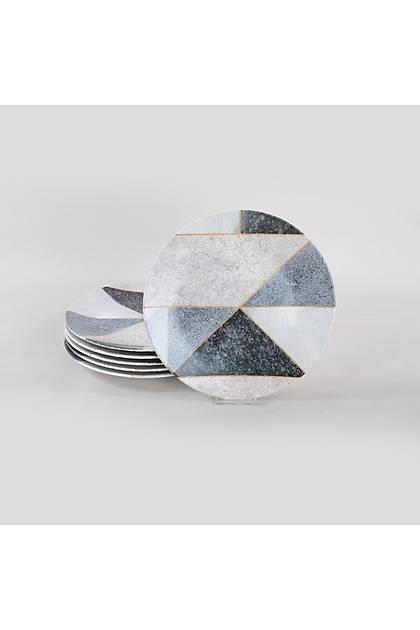 Tile Marble Servis Taba 26 Cm 6 Adet - 19503