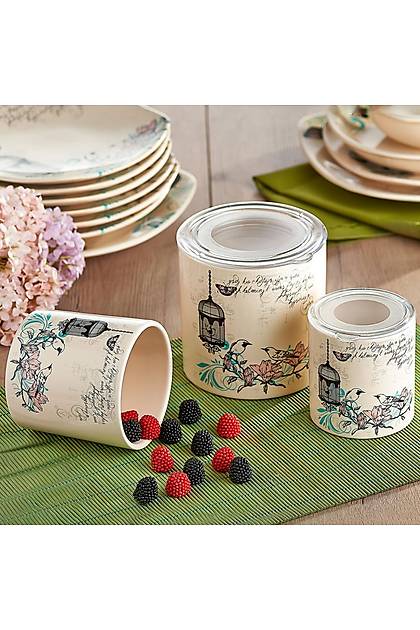 Retro Ege Saklama Kab 10-10-12 cm 3 Adet