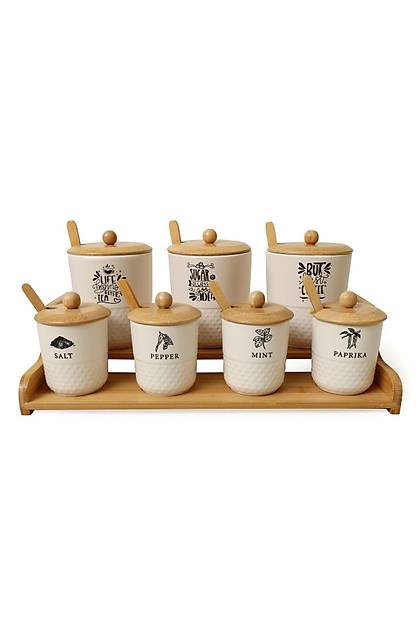 Bambu Standl 7 Para Baharat Seti Tutku 1409