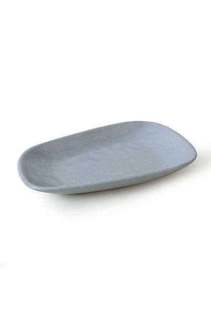Mat Gri Tetra Kayk Tabak 28 Cm 2 Adet 647
