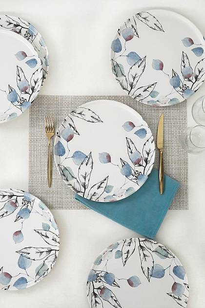 Keraart Blue Spring Nordic Servis Taba 28 Cm 6 Adet - 19188