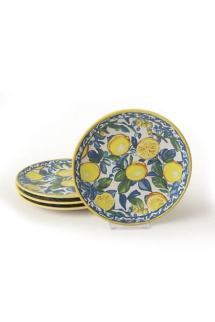 Lemon Glow Ege Pasta Taba 20 Cm 4 Para 22637