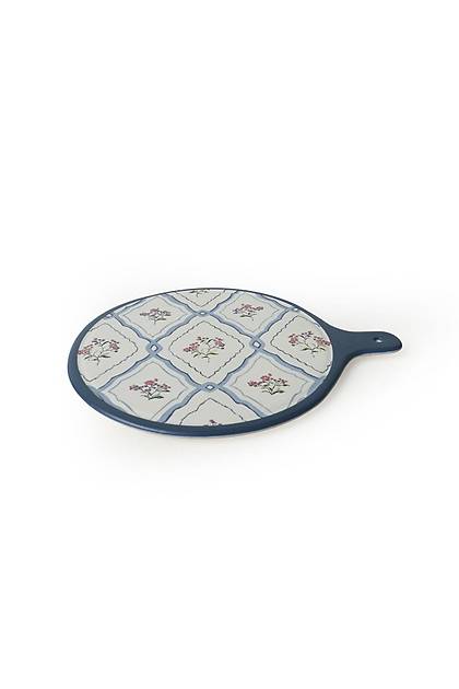 Floral Waves Peynir Sunum Taba 26 Cm 22668