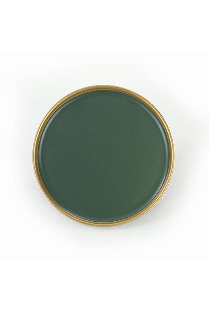 Nordic Gold Mat Yeil Pasta Taba 22 Cm 6 Adet - 325