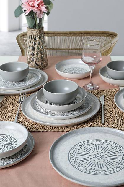 Stone Nordic Yemek Takm 24 Para 6 Kiilik 21426-27
