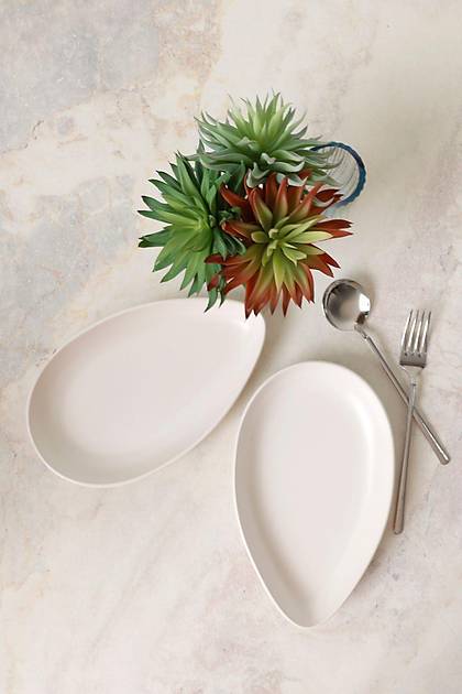 Mat Beyaz Serenity Kayk Tabak 24 Cm 2 Adet 022