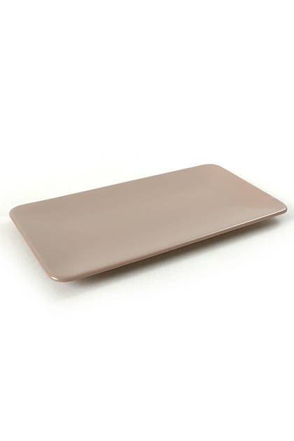 Mat Toprak Taupe Siera Kayk Tabak 33 Cm 2 Adet 977