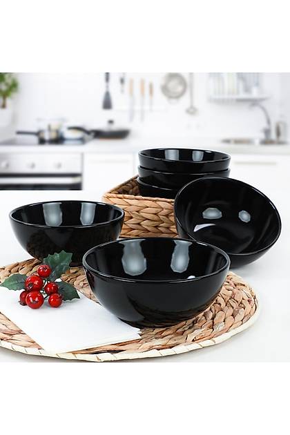 Siyah Kera orba Kasesi 14 Cm 6 Adet