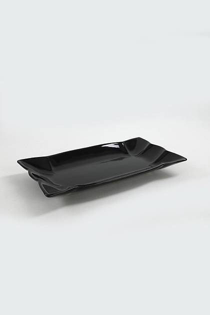 Siyah Yldz Kayk Tabak 30 Cm 2 Adet