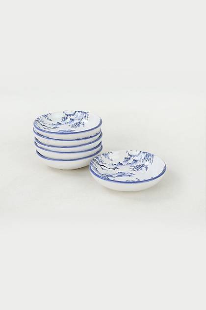 Keraart Blue Mountains Halka erezlik/Sosluk 13 Cm 6 Adet - 19990/19991