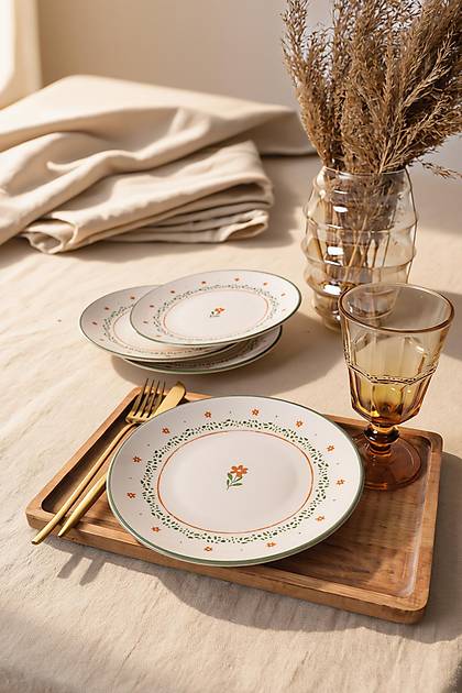 Bloom Pasta Taba�� 20 Cm 4 Adet 23972