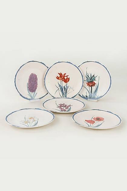 Keraart Anatolian Flowers Servis Taba 25 Cm 6 Adet - 20256/61