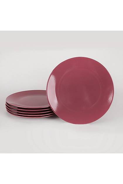Carmen Krmz Ege Servis Taba 25 Cm 6 Adet